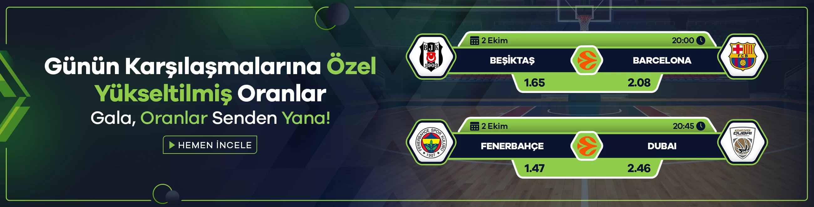 günün karşılaşmaları